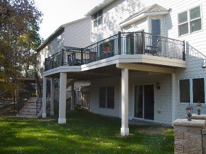 Deck, porch or outdoor living project built by Carstensen Construction in the Twin Cities