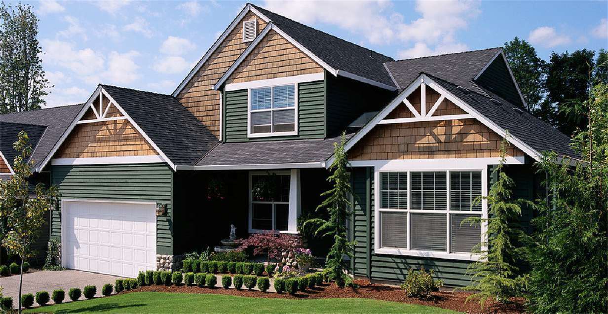 New shingle roof on a Minneapolis craftsman home