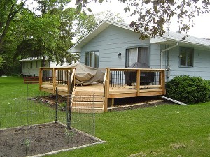 Deck, porch or outdoor living project built by Carstensen Construction in the Twin Cities