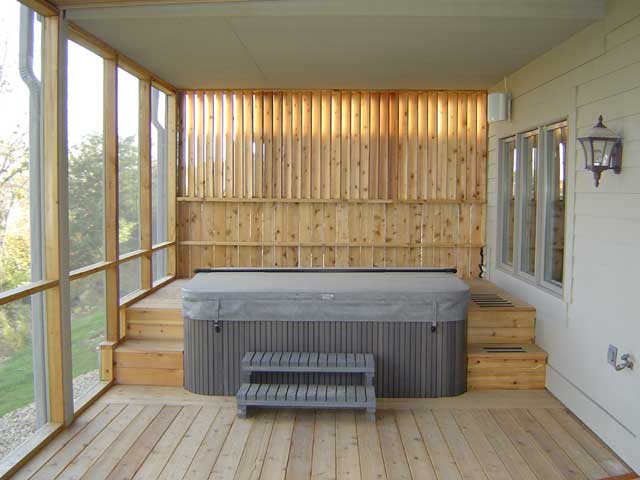 Deck, porch or outdoor living project built by Carstensen Construction in the Twin Cities