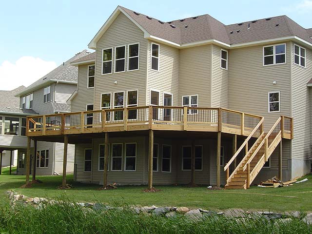 Deck, porch or outdoor living project built by Carstensen Construction in the Twin Cities