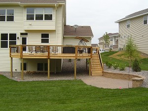 Deck, porch or outdoor living project built by Carstensen Construction in the Twin Cities