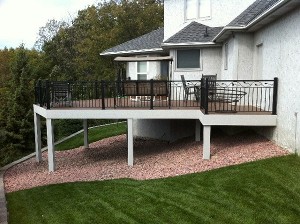 Deck, porch or outdoor living project built by Carstensen Construction in the Twin Cities