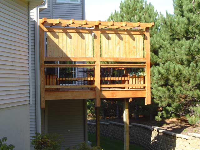 Deck, porch or outdoor living project built by Carstensen Construction in the Twin Cities