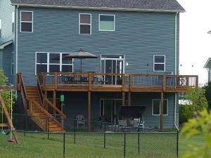 Deck, porch or outdoor living project built by Carstensen Construction in the Twin Cities